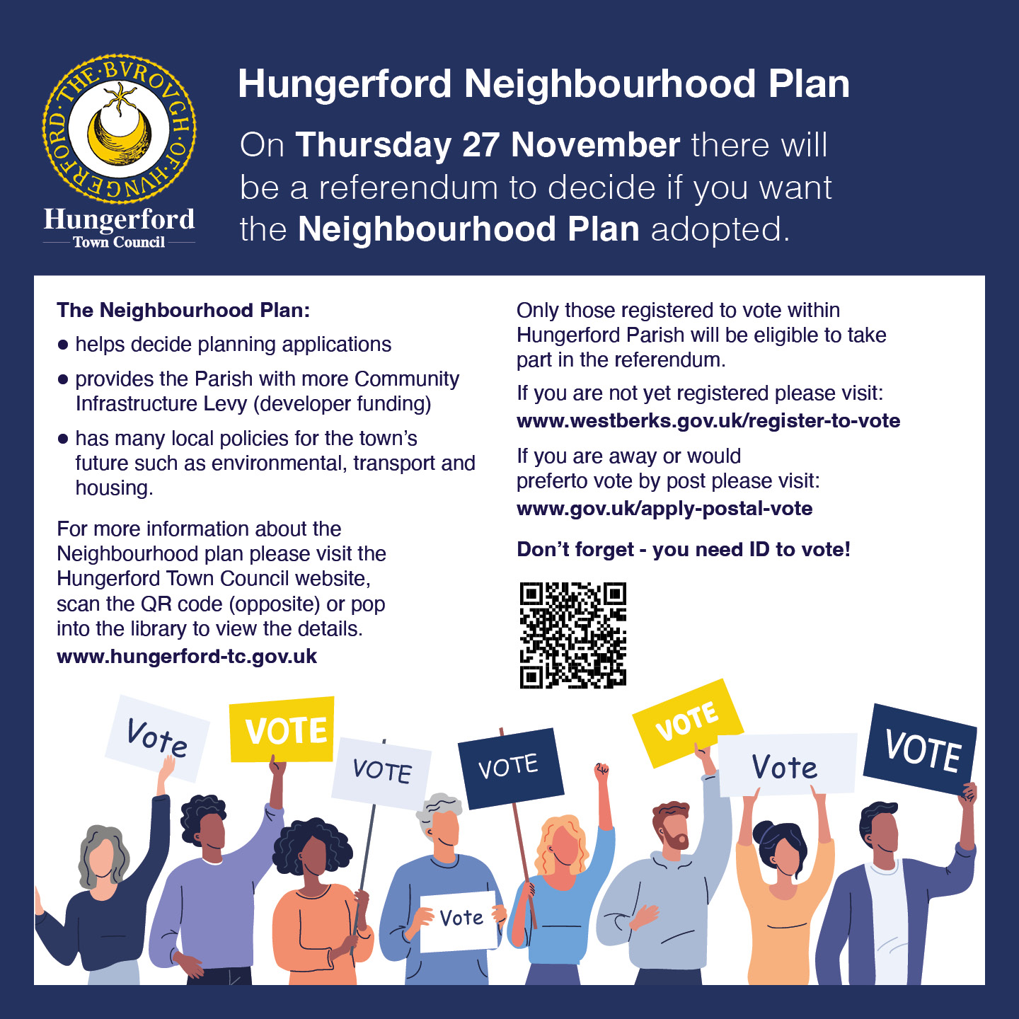 Poster advertising Referendum