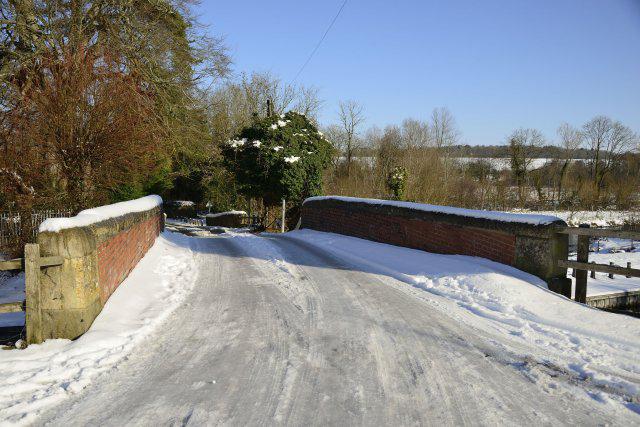 Snowed Over Bridge